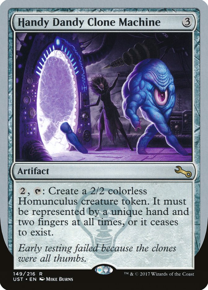 Handy Dandy Clone Machine (149) [Unstable] | Odin's Place