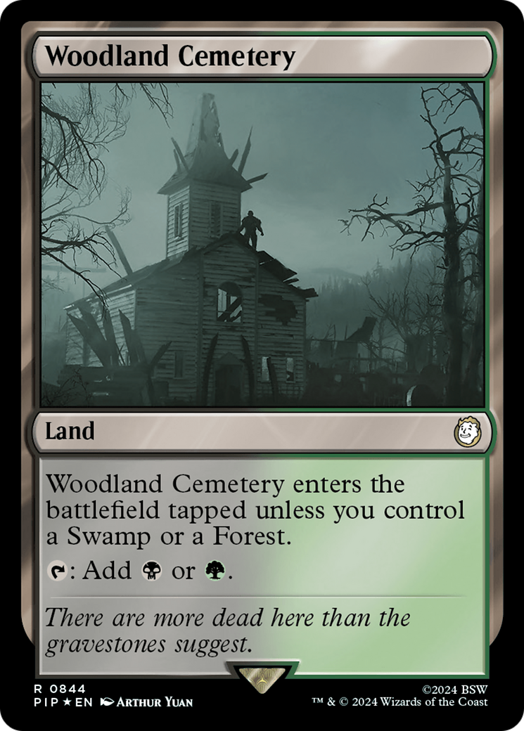 Woodland Cemetery (Surge Foil) [Fallout] | Odin's Place