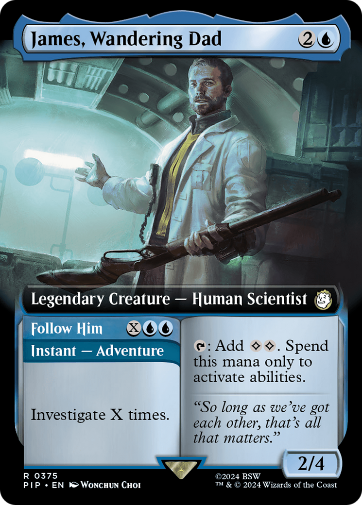 James, Wandering Dad // Follow Him (Extended Art) [Fallout] | Odin's Place