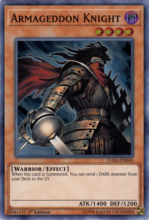 Armageddon Knight [DASA-EN040] Super Rare | Odin's Place