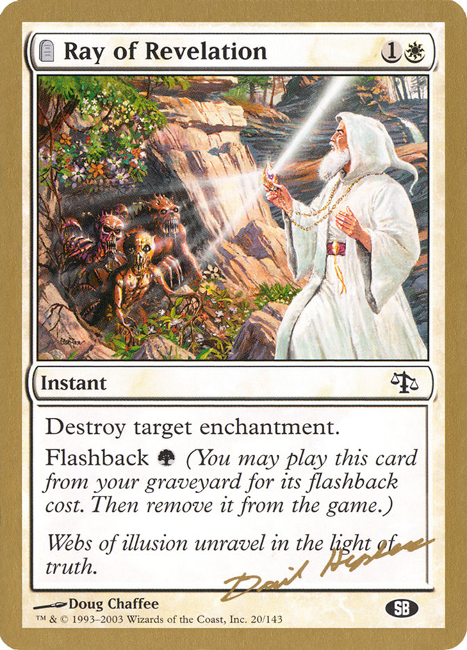 Ray of Revelation (Dave Humpherys) (SB) [World Championship Decks 2003] | Odin's Place