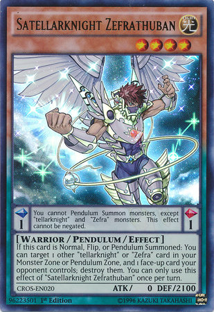 Satellarknight Zefrathuban [CROS-EN020] Ultra Rare | Odin's Place