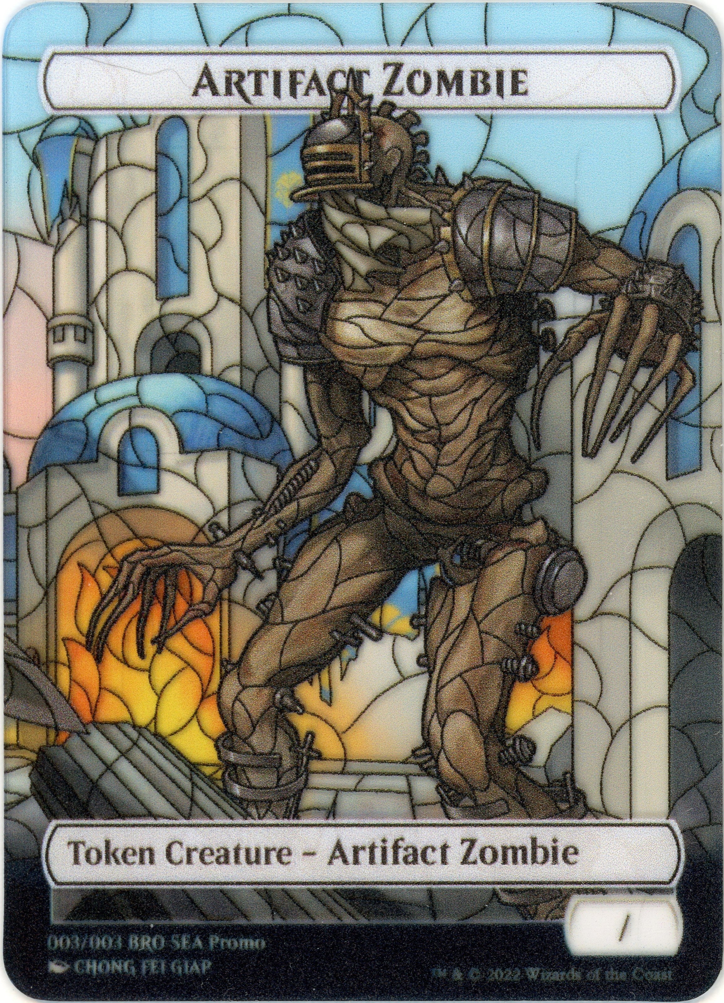 Artifact Zombie Token (SEA Exclusive) [The Brothers' War Tokens] | Odin's Place