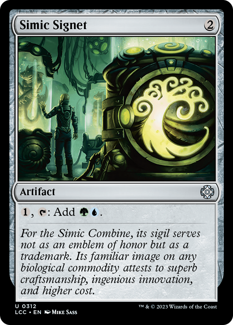 Simic Signet [The Lost Caverns of Ixalan Commander] | Odin's Place