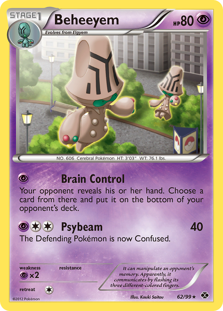 Beheeyem (62/99) [Black & White: Next Destinies] | Odin's Place