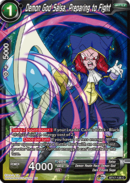 Demon God Salsa, Preparing to Fight (BT17-126) [Ultimate Squad] | Odin's Place