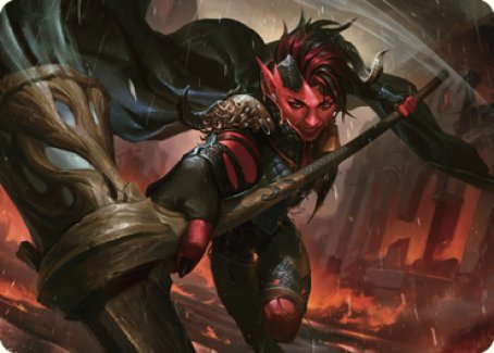 Karlach, Fury of Avernus Art Card (34) [Commander Legends: Battle for Baldur's Gate Art Series] | Odin's Place