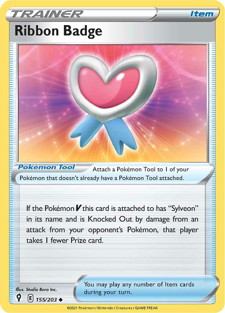 Ribbon Badge (155/203) [Sword & Shield: Evolving Skies] | Odin's Place