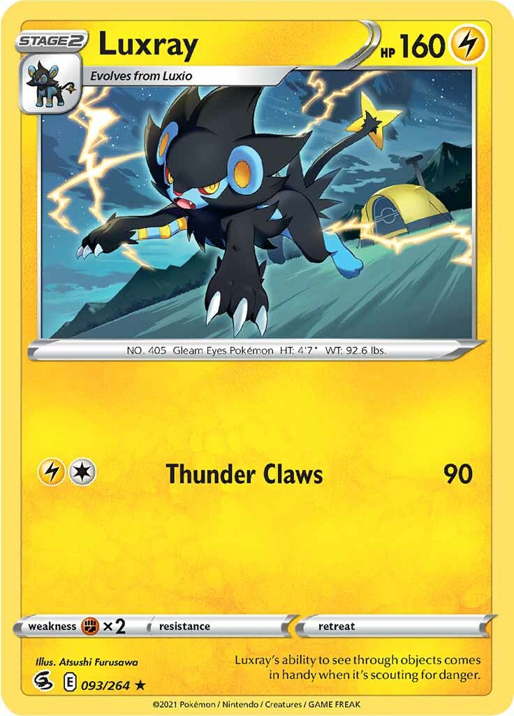 Luxray (093/264) [Sword & Shield: Fusion Strike] | Odin's Place
