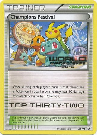 Champions Festival 2016 Top Thirty Two (XY176) [XY: Black Star Promos] | Odin's Place