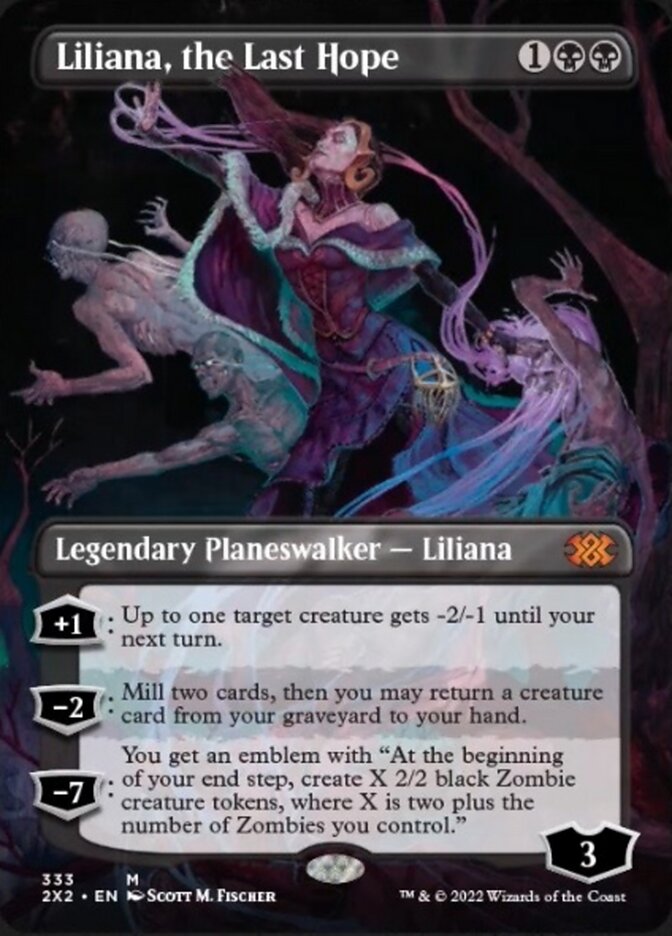 Liliana, the Last Hope (Borderless) [Double Masters 2022] | Odin's Place