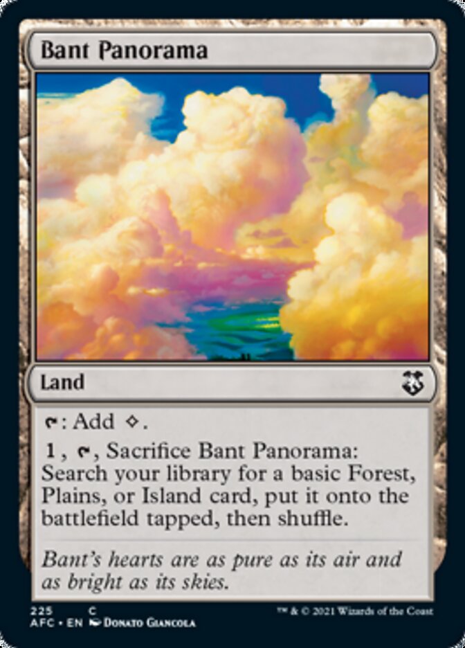Bant Panorama [Dungeons & Dragons: Adventures in the Forgotten Realms Commander] | Odin's Place
