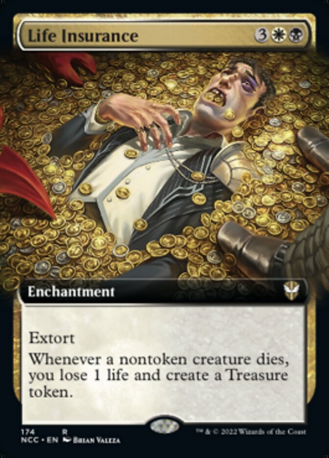 Life Insurance (Extended Art) [Streets of New Capenna Commander] | Odin's Place