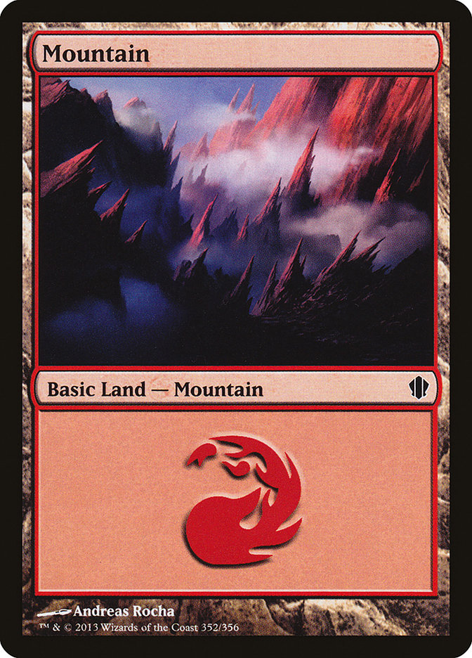 Mountain (352) [Commander 2013] | Odin's Place