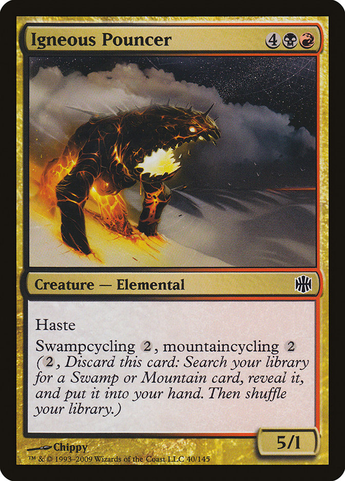 Igneous Pouncer (40) [Alara Reborn] | Odin's Place