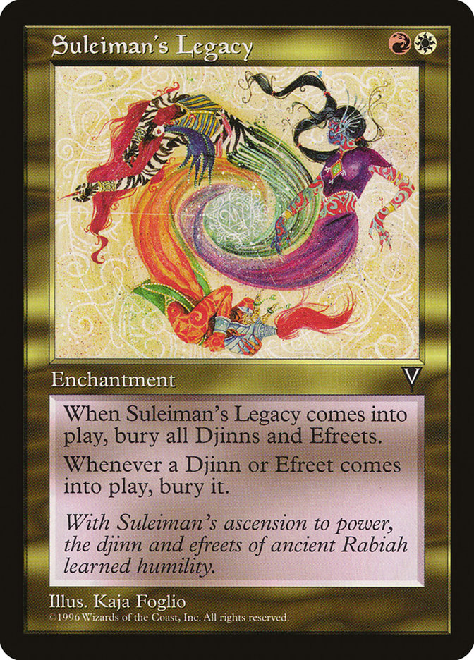 Suleiman's Legacy (138) [Visions] | Odin's Place