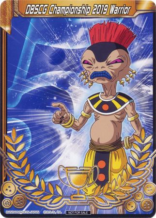 DBSCG Championship 2019 Warrior (Merit Card) - Universe 5 "Arak" (5) [Tournament Promotion Cards] | Odin's Place
