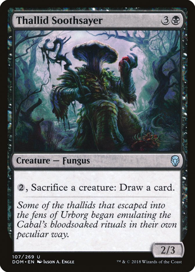 Thallid Soothsayer (107) [Dominaria] | Odin's Place