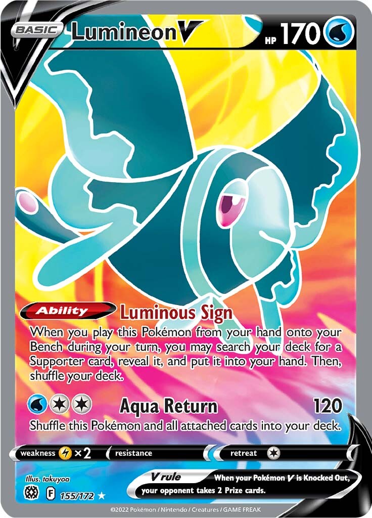 Lumineon V (155/172) [Sword & Shield: Brilliant Stars] | Odin's Place