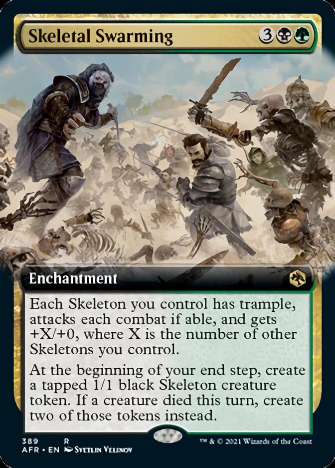 Skeletal Swarming (Extended Art) [Dungeons & Dragons: Adventures in the Forgotten Realms] | Odin's Place