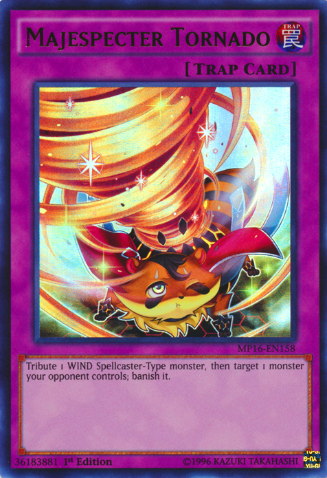 Majespecter Tornado [MP16-EN158] Ultra Rare | Odin's Place