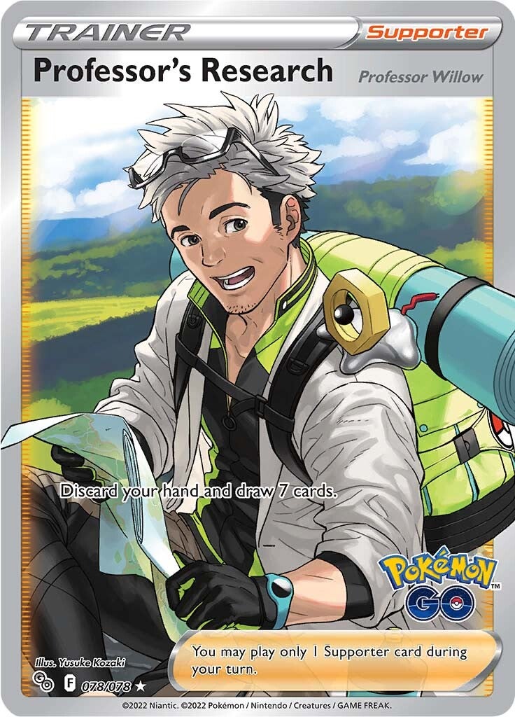 Professor's Research (078/078) [Pokémon GO] | Odin's Place