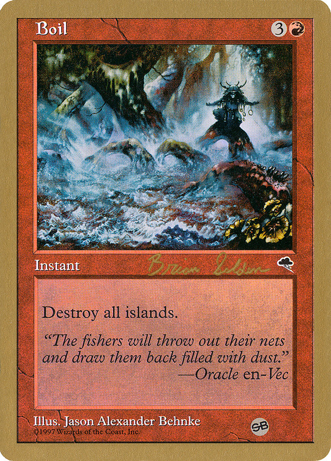 Boil (Brian Selden) (SB) [World Championship Decks 1998] | Odin's Place