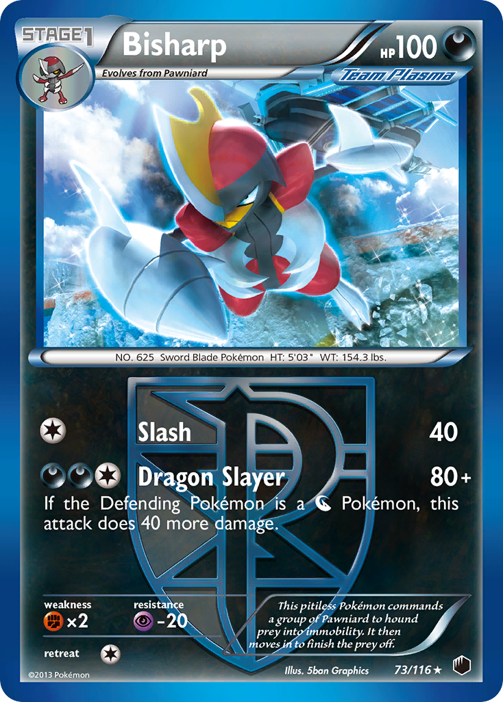 Bisharp (73/116) [Black & White: Plasma Freeze] | Odin's Place