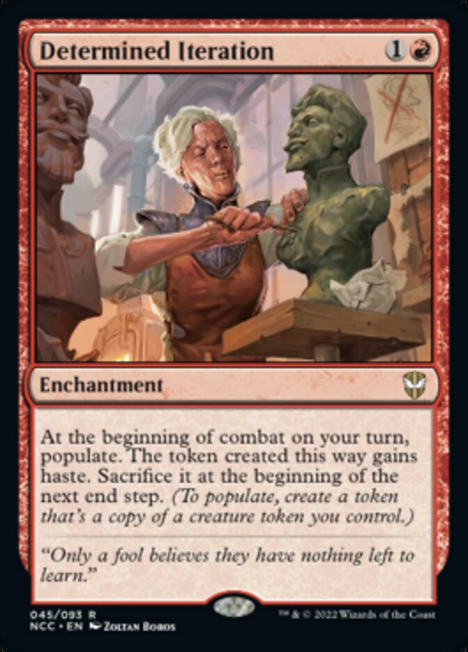 Determined Iteration [Streets of New Capenna Commander] | Odin's Place