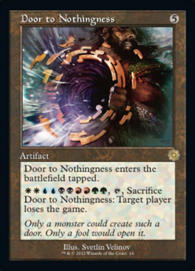 Door to Nothingness (Retro) [The Brothers' War Retro Artifacts] | Odin's Place