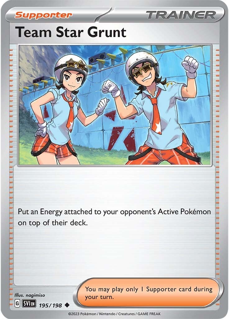 Team Star Grunt (195/198) [Scarlet & Violet: Base Set] | Odin's Place