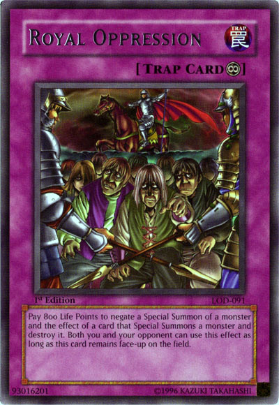 Royal Oppression [LOD-091] Rare | Odin's Place