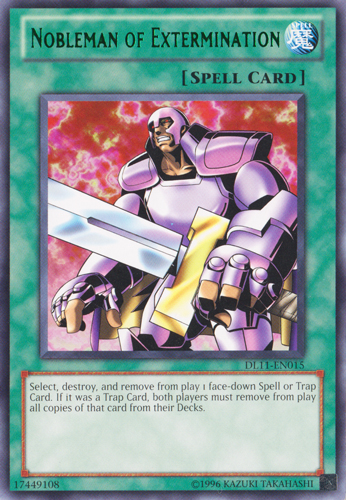 Nobleman of Extermination (Green) [DL11-EN015] Rare | Odin's Place