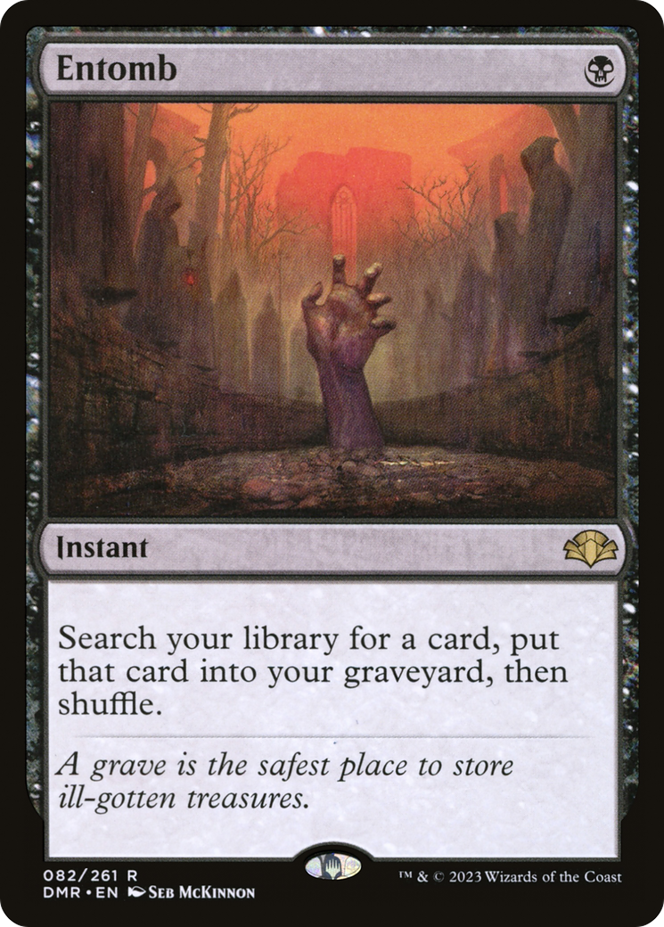 Entomb [Dominaria Remastered] | Odin's Place