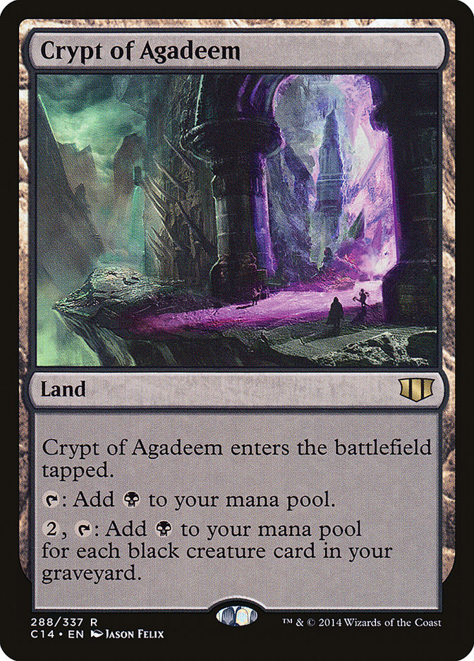 Crypt of Agadeem (288) [Commander 2014] | Odin's Place