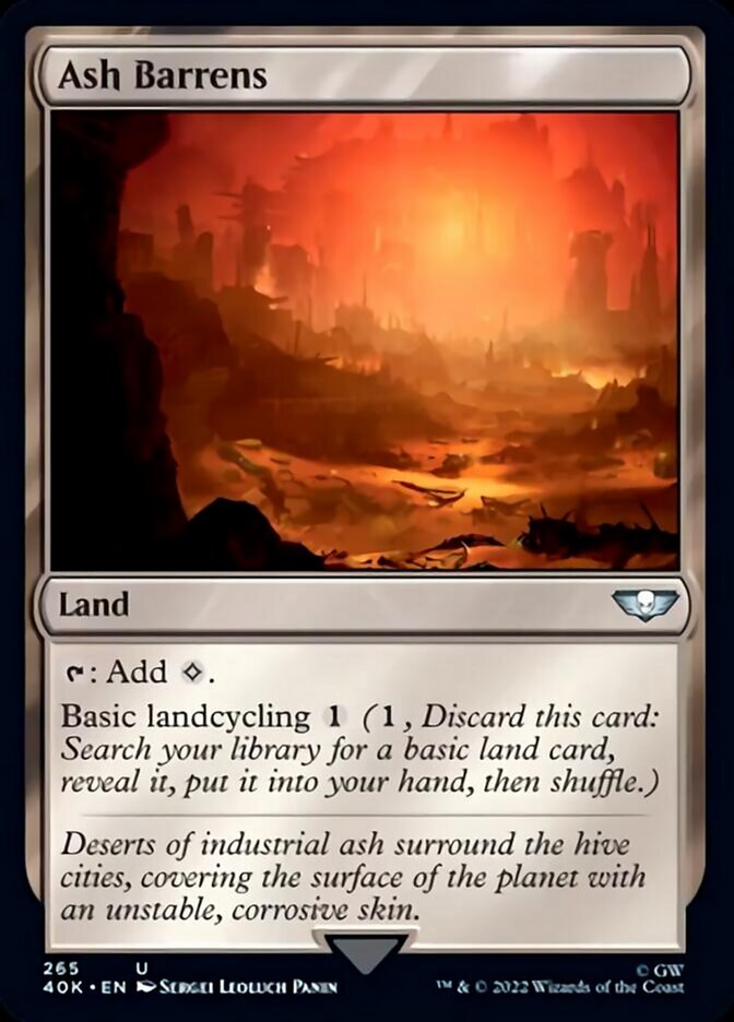 Ash Barrens [Warhammer 40,000] | Odin's Place