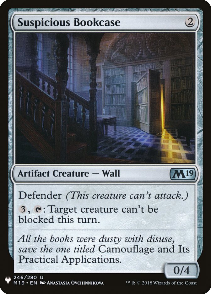 Suspicious Bookcase [Mystery Booster] | Odin's Place