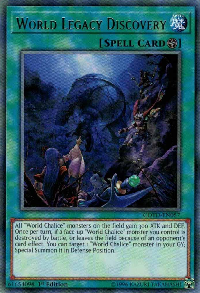World Legacy Discovery [COTD-EN057] Rare | Odin's Place