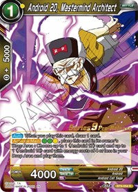 Android 20, Mastermind Architect (BT9-054) [Universal Onslaught Prerelease Promos] | Odin's Place