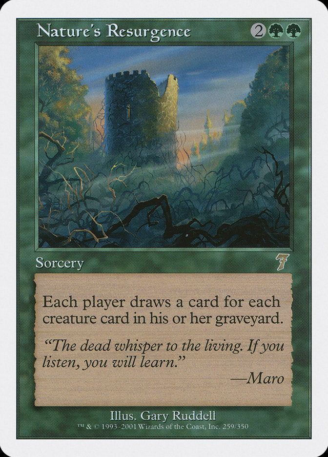 Nature's Resurgence (259) [Seventh Edition] | Odin's Place