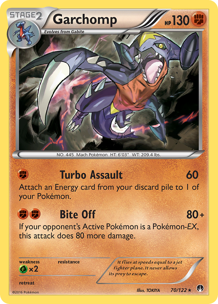 Garchomp (70/122) [XY: BREAKpoint] | Odin's Place