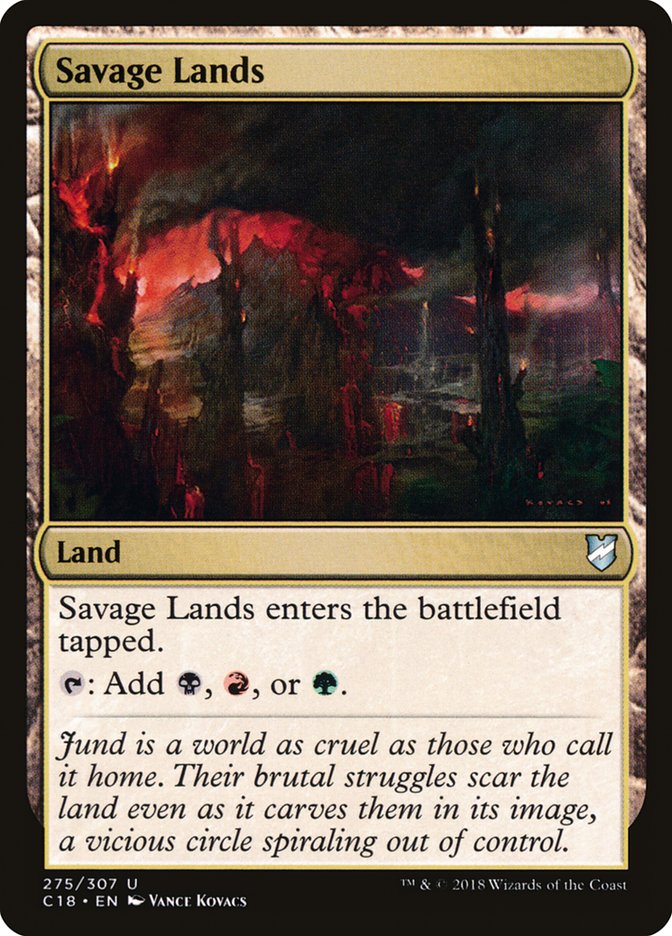 Savage Lands (275) [Commander 2018] | Odin's Place