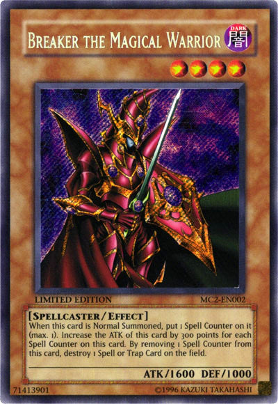 Breaker the Magical Warrior [MC2-EN002] Secret Rare | Odin's Place