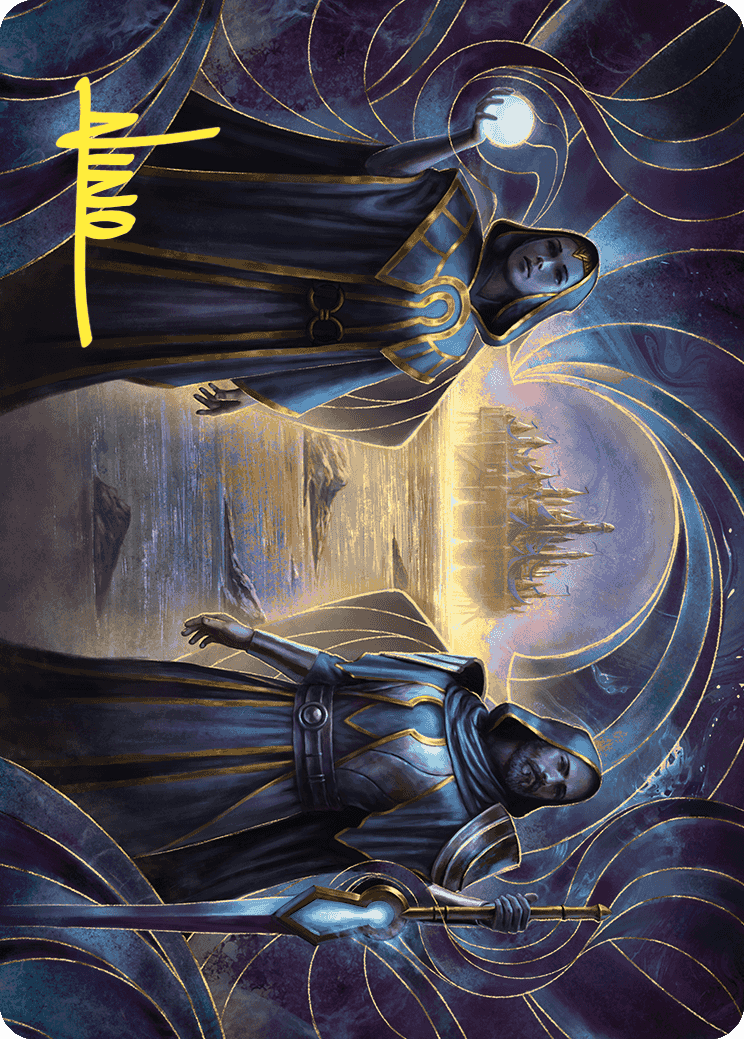 Court of Vantress Art Card (Gold-Stamped Signature) [Wilds of Eldraine Art Series] | Odin's Place