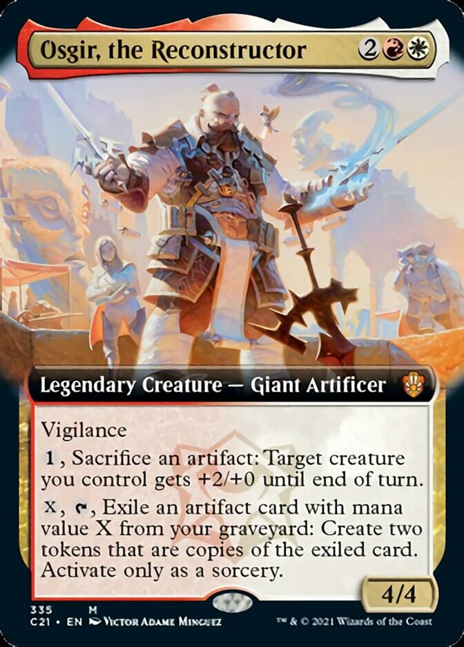 Osgir, the Reconstructor (Extended Art) [Commander 2021] | Odin's Place