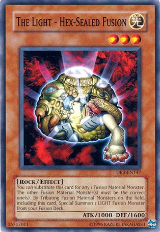 The Light - Hex-Sealed Fusion [DR3-EN147] Common | Odin's Place