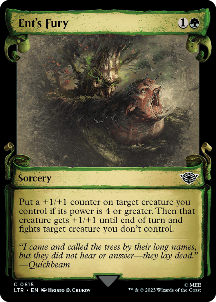 Ent's Fury [The Lord of the Rings: Tales of Middle-Earth Showcase Scrolls] | Odin's Place