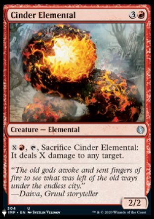 Cinder Elemental [The List] | Odin's Place