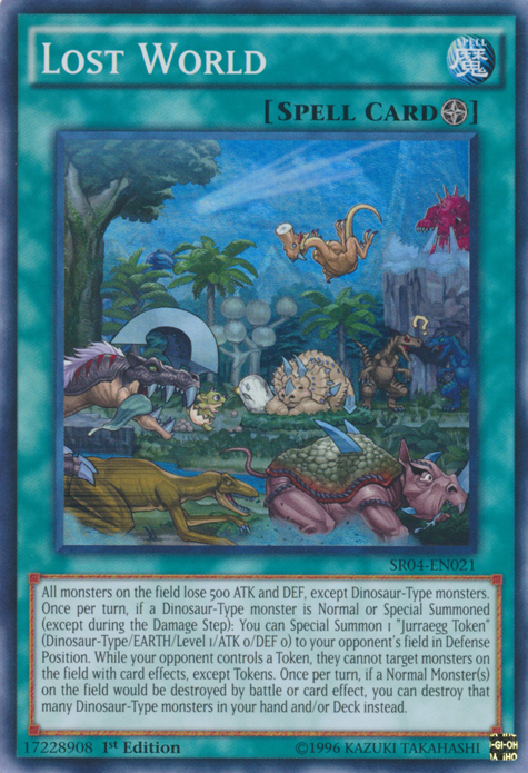 Lost World [SR04-EN021] Super Rare | Odin's Place