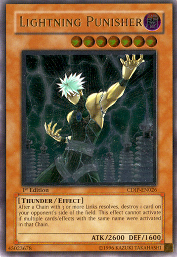 Lightning Punisher [CDIP-EN026] Ultimate Rare | Odin's Place